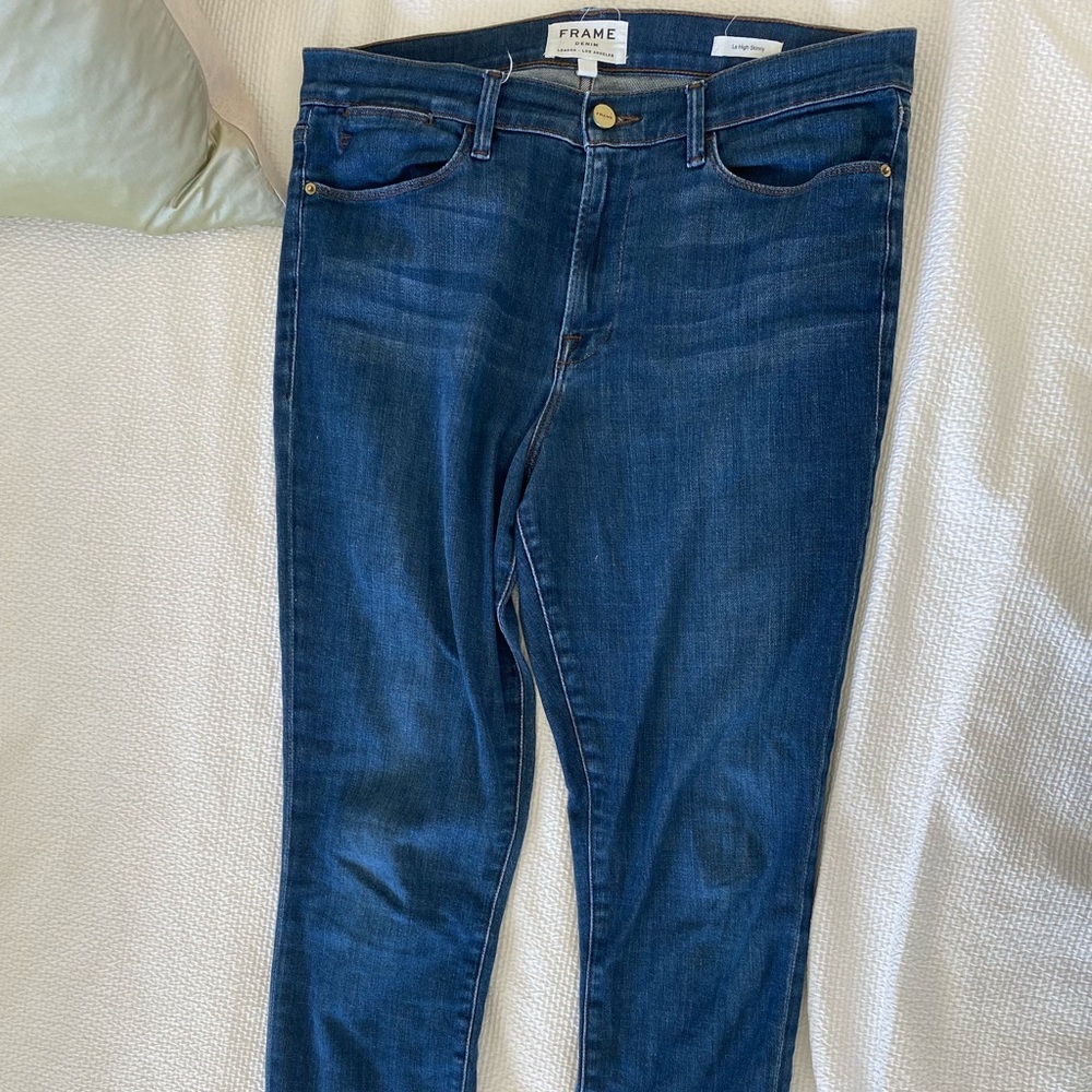 Frame “Le high Skinny” jeans size 32